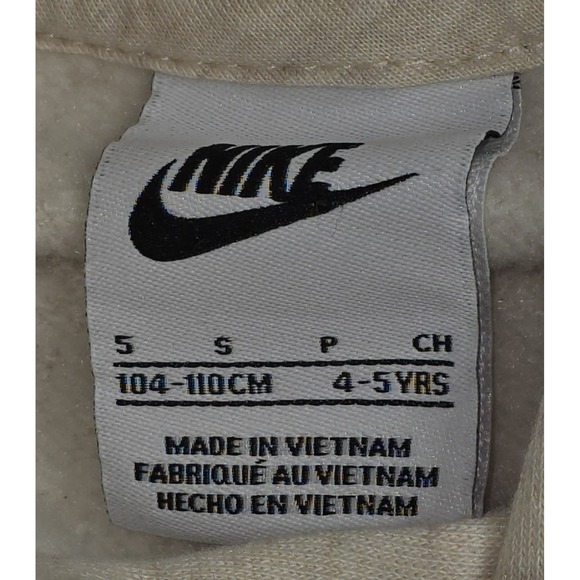 🌼🧒‎ Nike Kids Pullover Hoodie – Size Small 4–5Y – Oatmeal Heather 🧒🌼 - Picture 4 of 4